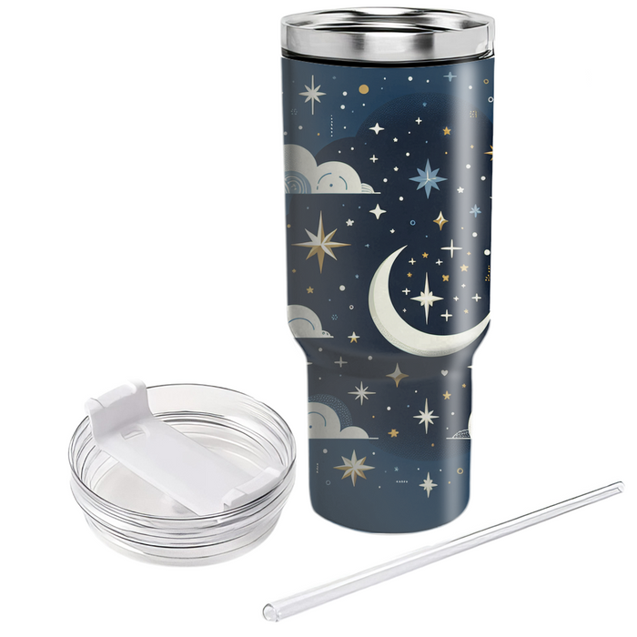 Whimsical Starry Nights  Custom Tumblers