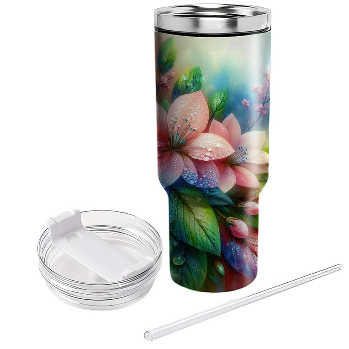 Spring Rain Renewal  Insulated Tumblers