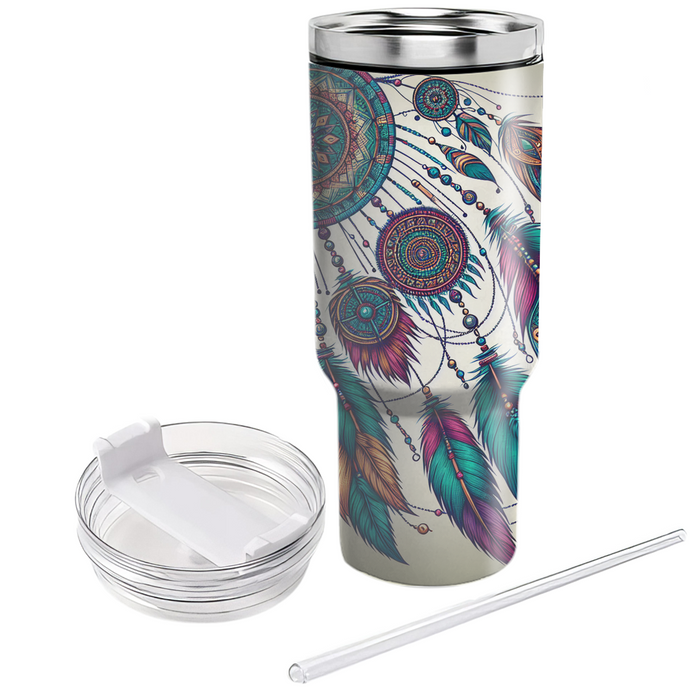 Vibrant Dreamcatcher  Tumbler Cups