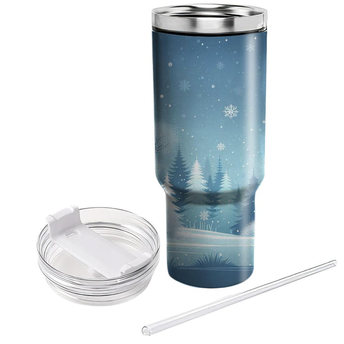 Winter Woodland Serenity  Decorative Tumblers