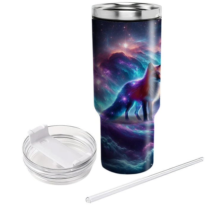 Galactic Fox Nebula  Decorative Tumblers