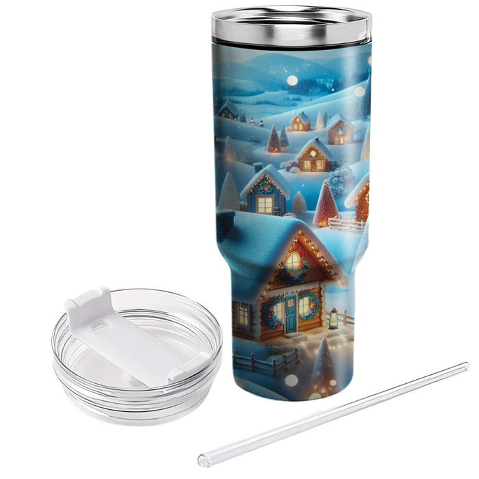 Whimsical Winter - A Cozy Holiday  Decorative Tumblers