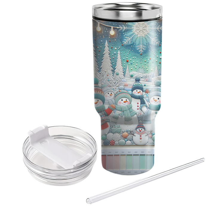 Winter Festive Wonderland  Custom Tumblers