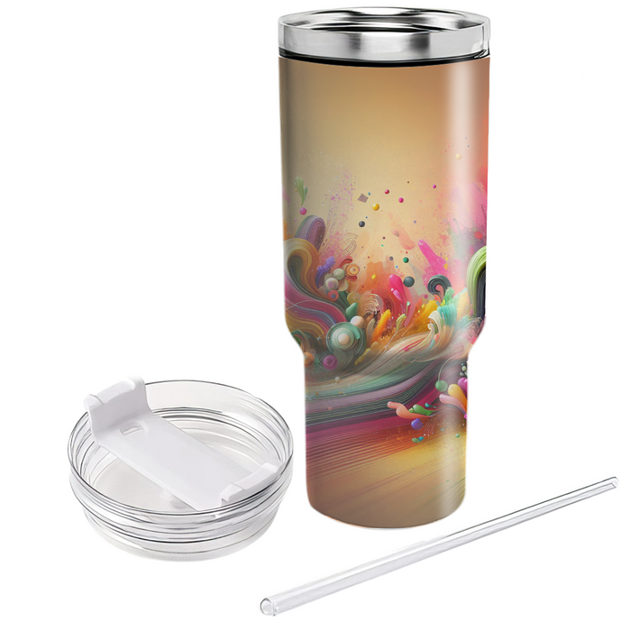 Serene Spring - Holi Celebration  Tumbler Cups