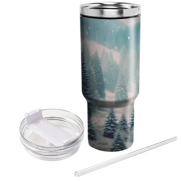 Winter Woodland Scene  Unique Tumblers