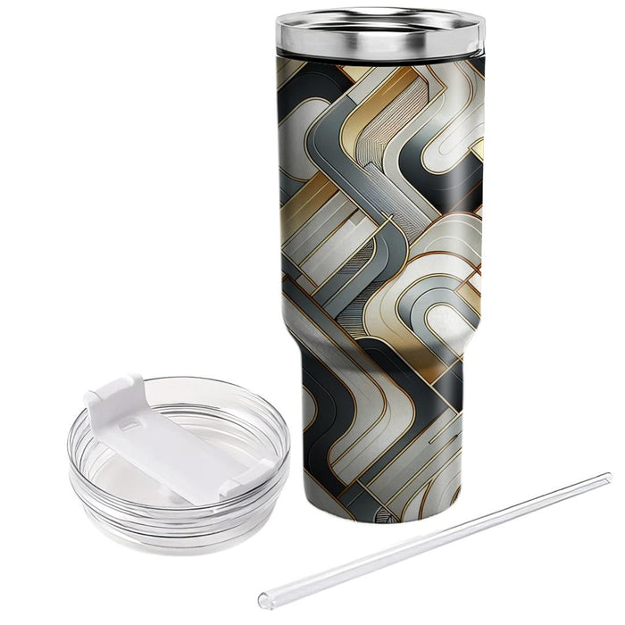 Chic Geometric Shapes  Decorative Tumblers