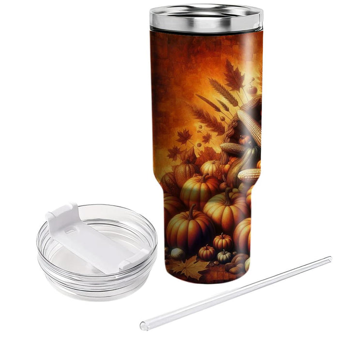 Unity Of Harvest - Fall Festival  Decorative Tumblers