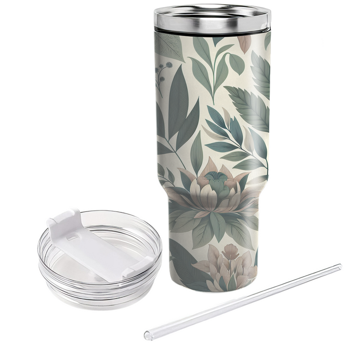 Sophisticated Botanical Print  Custom Tumblers