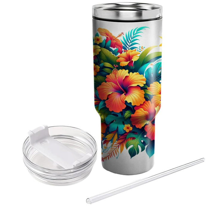 Tropical Spring Fling  Custom Tumblers