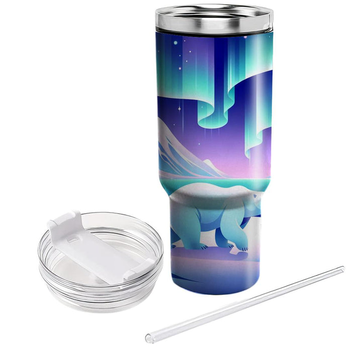 Winter Polar Bear Dreams  Insulated Tumblers