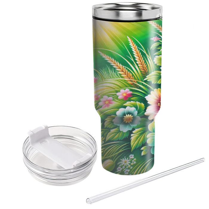 Spring Morning Dew  Tumblers With Lids