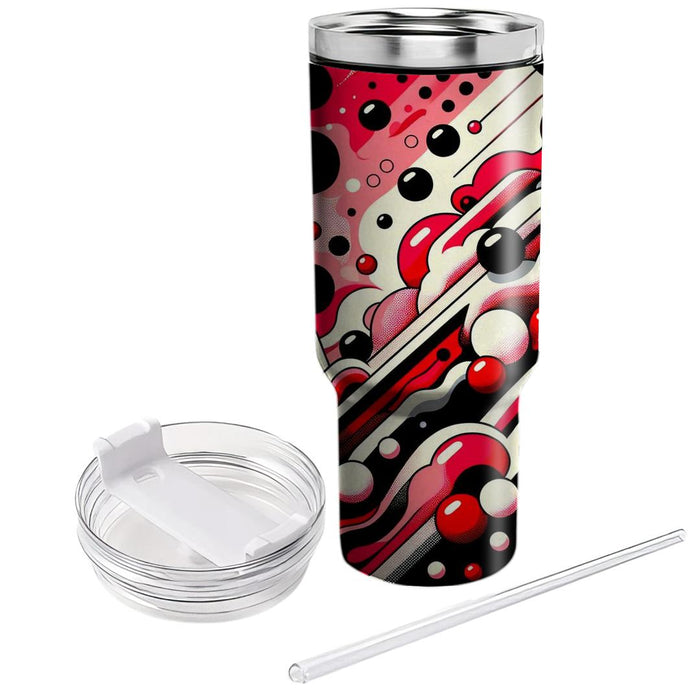 Bubblegum Pop Art  Insulated Tumblers