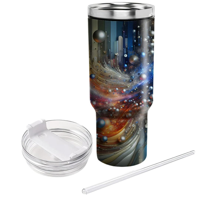 Futuristic Festivities - A Modern Holiday  Tumbler Cups