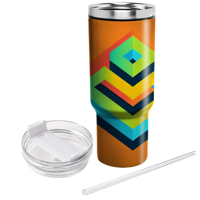 Bold Zigzag Pattern  Tumblers For Gifts