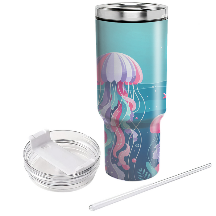 Whimsical Jellyfish  Custom Tumblers