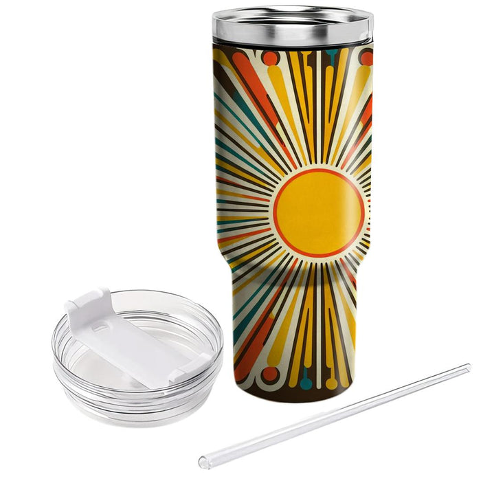 Sunny Optimism  Tumblers With Lids