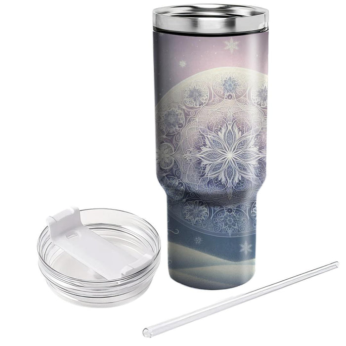 Winter Frosted Fantasy  Travel Tumblers