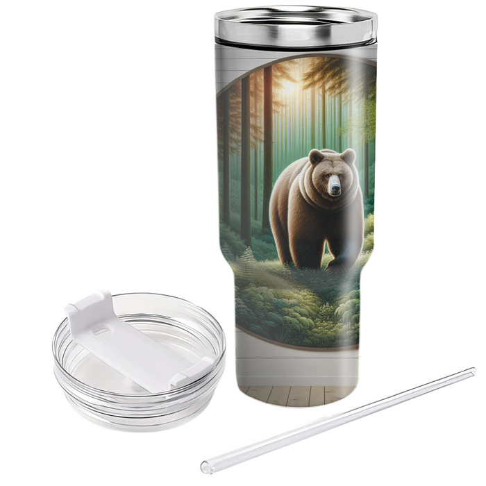 Woodland Bear Serenity  Decorative Tumblers