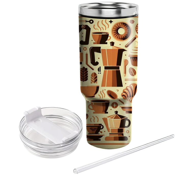 Vintage Coffeehouse Vibes  Tumblers For Gifts