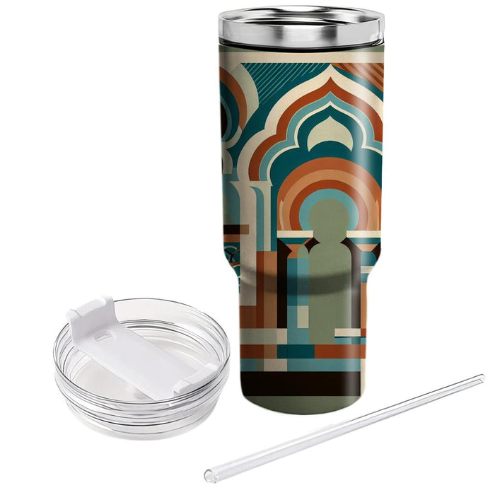 Vintage Graphic Arches  Tumblers For Gifts