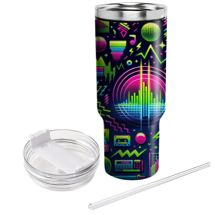 Techno Rave  Tumblers With Lids