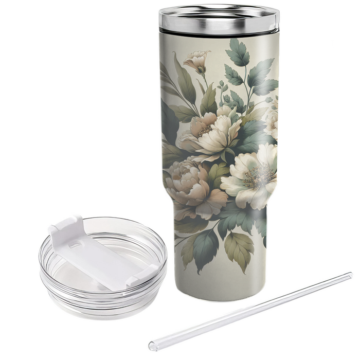 Timeless Botanical Elegance  Custom Tumblers