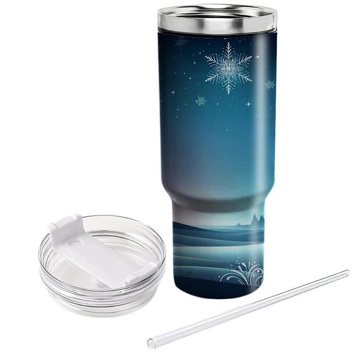 Winter Twilight Magic  Custom Tumblers