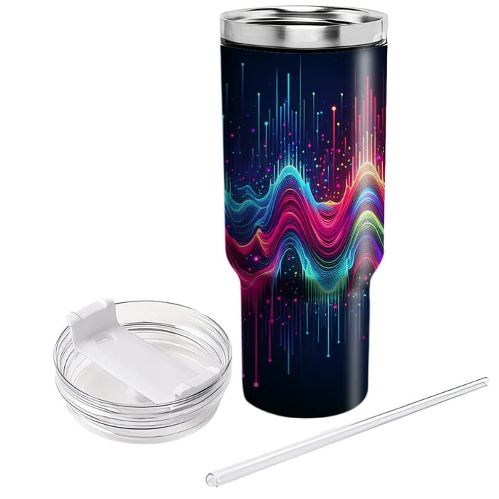 Techno Color  Tumbler Cups