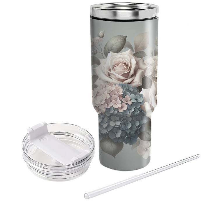 Timeless Floral Essence  Travel Tumblers