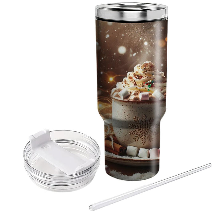 Winter Hot Cocoa Delight  Custom Tumblers