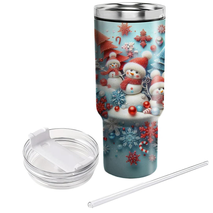 Whimsical Winter Wonderland Unique Tumblers