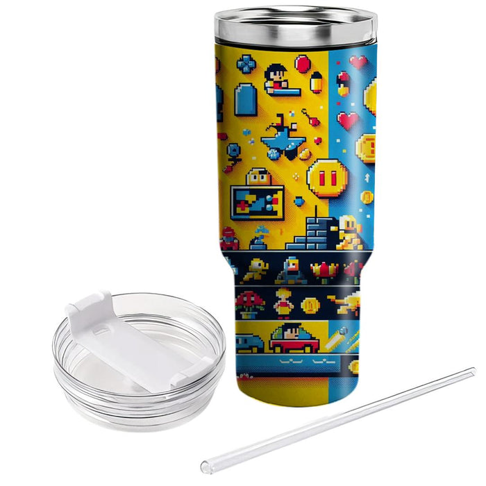 Arcade Game Delight  Insulated Tumblers