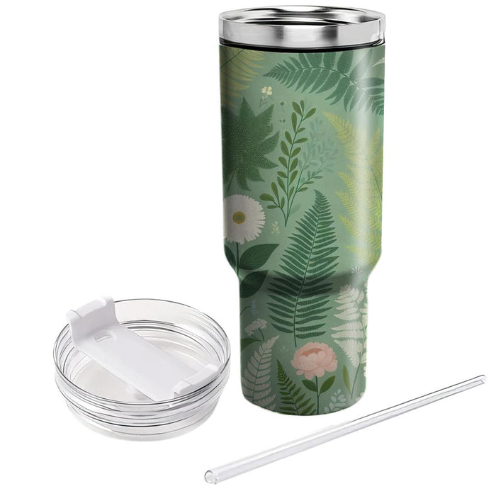 Botanical Garden Bliss  Unique Tumblers