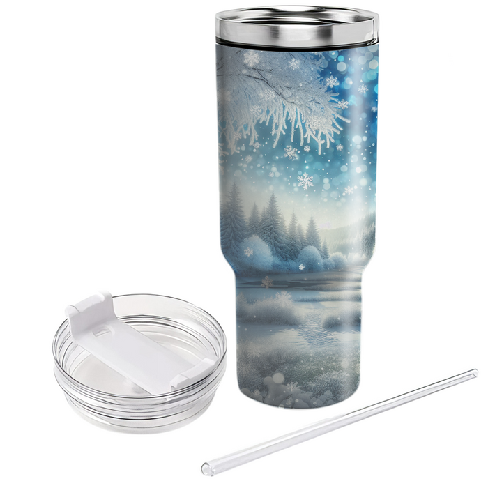 Winter Wonderland Scene  Custom Tumblers