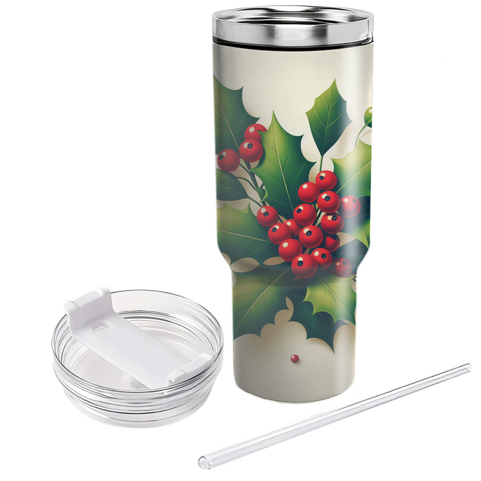 Winter Berry Wonderland  Tumbler Cups