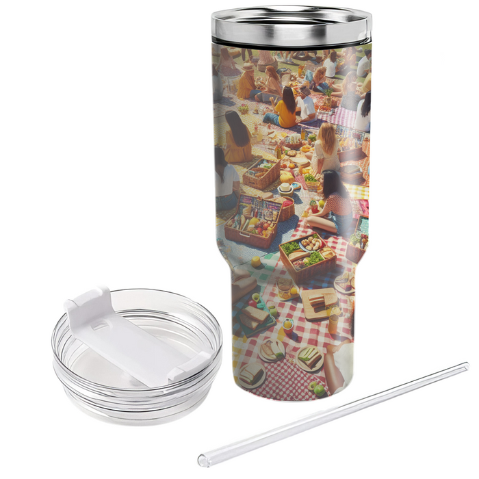 Summer Picnic Fun  Personalized Tumblers