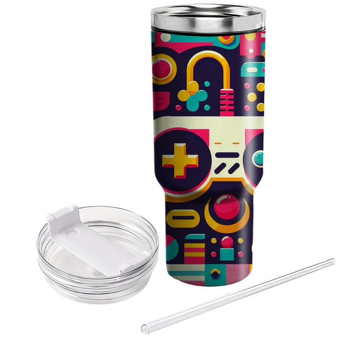 Video Game Controller  Tumblers With Lids