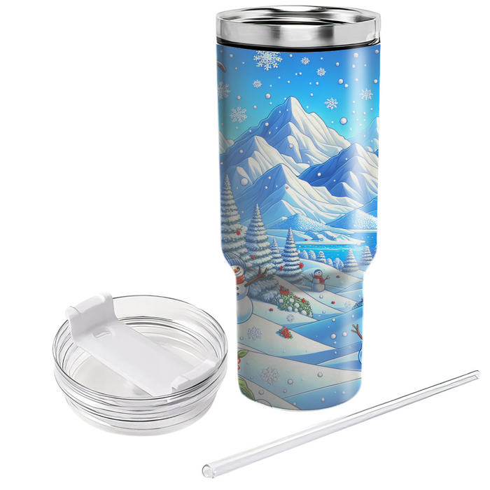 Winter Snowy Adventure  Custom Tumblers