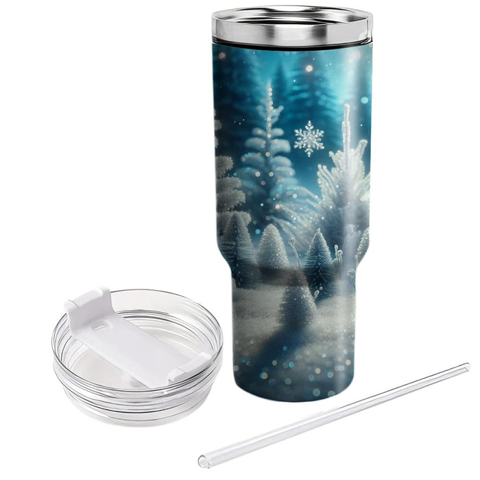 Winter Fairy Tale  Tumblers With Lids