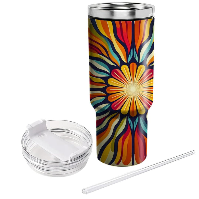 Rainbow Sunshine  Tumbler Cups