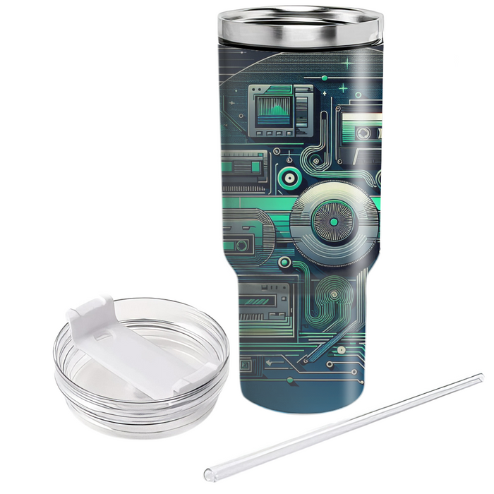 Tech Wave  Tumbler Cups