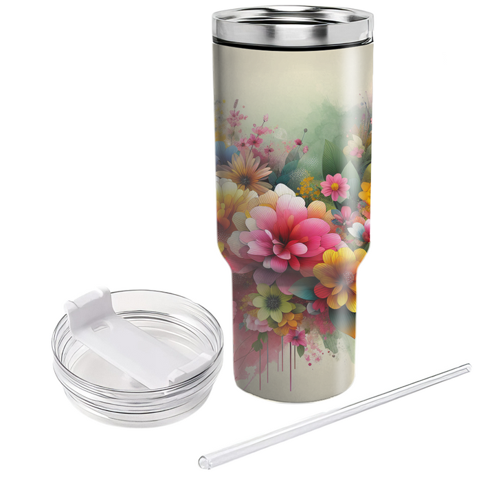 Blossoming Joy - Spring Festival  Tumbler Cups