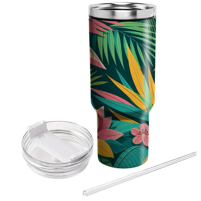 Tropical Paradise Palms  Insulated Tumblers