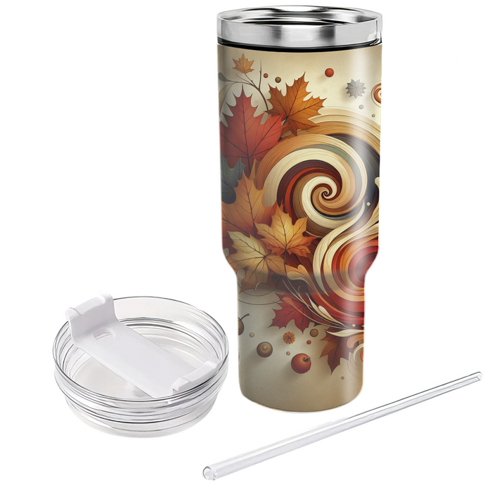 Autumn Leaves Cascade  Tumbler Cups