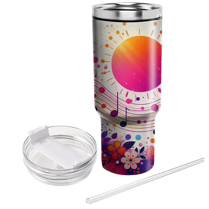 Vibrant Festival Vibes  Unique Tumblers