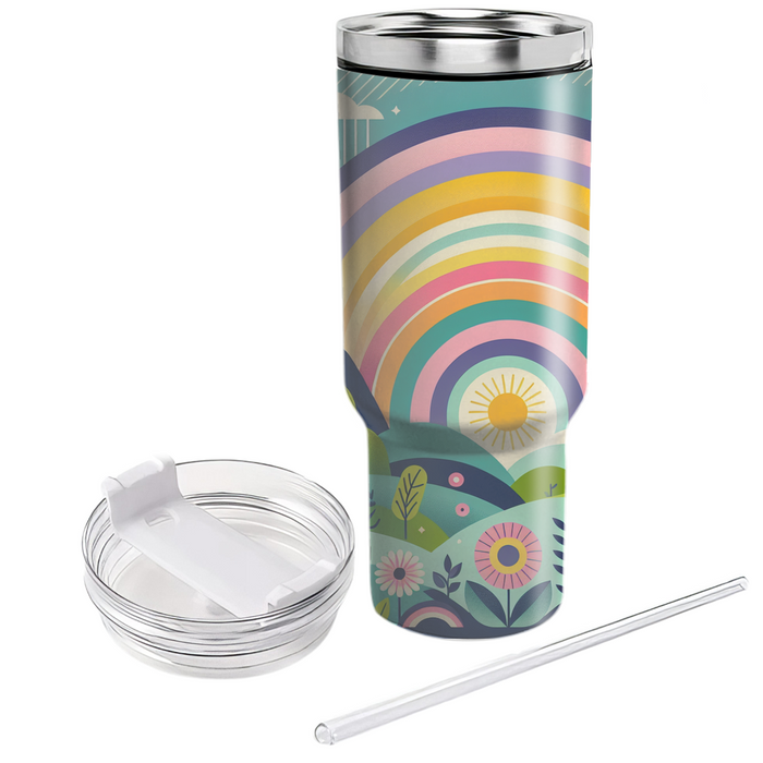 Hippie Dreamscape  Unique Tumblers