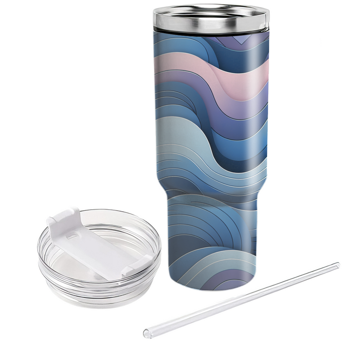 Artistic Wave Design  Insulated Tumblers