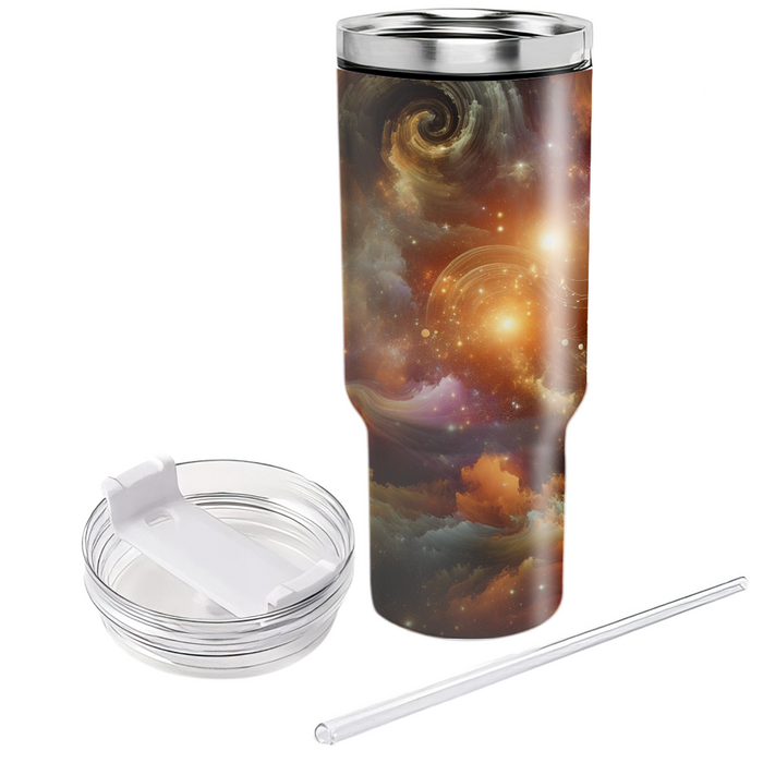 Galactic Thanksgiving - Cosmic Harvest  Tumbler Cups