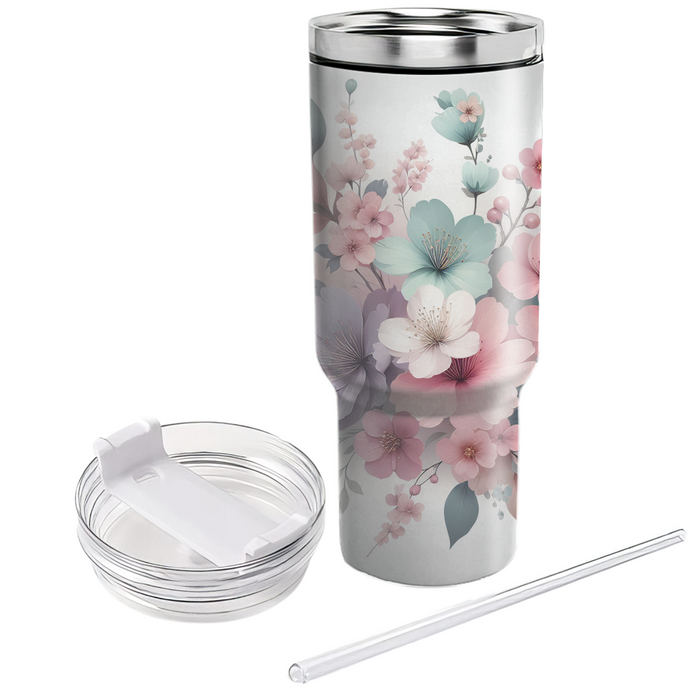 Floral Fantasies - Mother’s Day  Decorative Tumblers