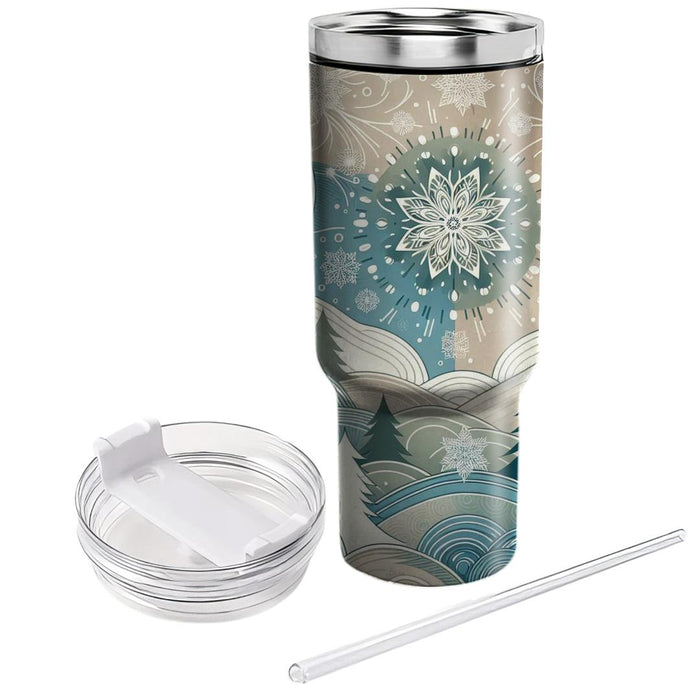 Zen Christmas Serenity Travel Tumblers